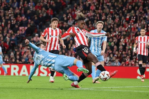 UEFA Europa League soccer match between Athletic Club and Viktoria Plzen at San Mames Stadium in Bilbao, Spain 30 January 2025 900 Cordon Press  900 CordonxPress LOF - UEFA Europa League Athletic Club vs Viktoria Plzen