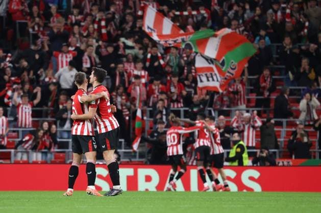 UEFA Europa League soccer match between Athletic Club and Viktoria Plzen at San Mames Stadium in Bilbao, Spain 30 January 2025 900 Cordon Press  900 CordonxPress LOF - UEFA Europa League Athletic Club vs Viktoria Plzen
