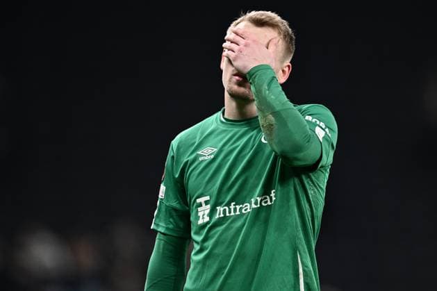LONDON, ENGLAND - JANUARY 30: Isak Pettersson of IF Elfsborg dejected during the UEFA Europa League 2024 25 League Phase MD8 match between Tottenham Hotspur and IF Elfsborg at Tottenham Hotspur Stadium on January 30, 2025 in London, England. Photo by Sebastian Frej Tottenham Hotspur v IF Elfsborg - UEFA Europa League 2024 25 League Phase MD8 Copyright: xSebastianxFrejx