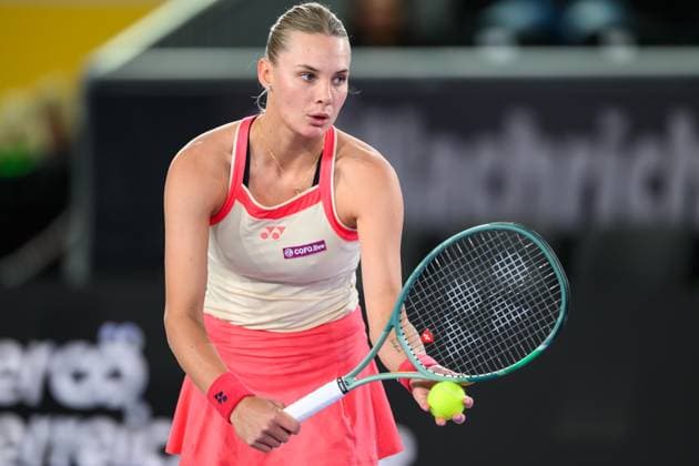 TENNIS - WTA, Tennis Damen Upper Austria Ladies Linz LINZ,AUSTRIA,31.JAN.25 - TENNIS - WTA Tour, Upper Austria Ladies Linz. Image shows Dayana Yastremska (UKR).  GEPAxpictures xChristianxMoser