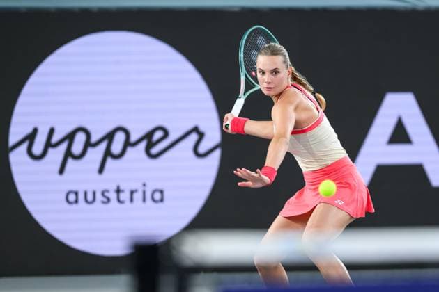 TENNIS - WTA, Tennis Damen Upper Austria Ladies Linz LINZ,AUSTRIA,31.JAN.25 - TENNIS - WTA Tour, Upper Austria Ladies Linz. Image shows Dayana Yastremska (UKR).  GEPAxpictures xChristianxMoser