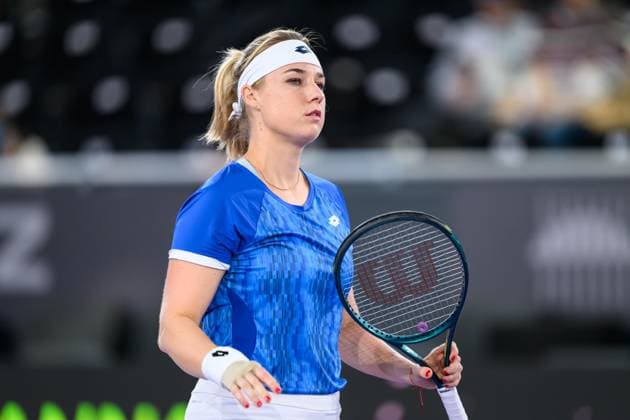 TENNIS - WTA, Tennis Damen Upper Austria Ladies Linz LINZ,AUSTRIA,31.JAN.25 - TENNIS - WTA Tour, Upper Austria Ladies Linz. Image shows Anna Blinkova (RUS).  GEPAxpictures xChristianxMoser