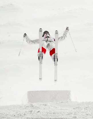 Bilder des Jahres 2025, Sport 01 Januar Sport Themen der Woche KW05 Sport Bilder des Tages January 31, 2025, Saint-Come, Quebec, Canada: Canada s Maia Schwinghammer skis in the semi-final run in the women s World Cup freestyle skiing moguls in Saint-Come, Que., Friday, Jan. 31, 2025. Schwinghammer took the gold. Canada News - January 31, 2025  - ZUMAc35_ 20250131_zaf_c35_173 Copyright: xSeanxKilpatrickx