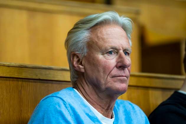 STOCKHOLM, SWEDEN 202250131 Björn Borg in the audience when Mikael Ymer Sweden meets Alex de Minaur Australia during Davis Cup at the Royal Tennis Hall in Stockholm STOCKHOLM SWEDEN x12056x  Copyright: xPeterxHansson TTx Davis Cup 2025, Sverige- Australien