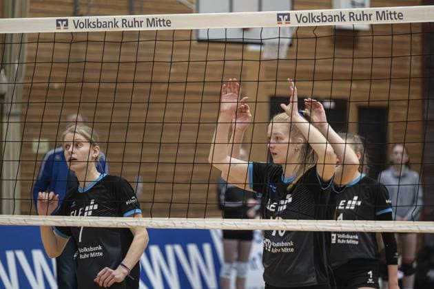 Volleyball Regionalliga in Gladbeck FOR EDITORIAL PURPOSES ONLY p Volleyball Regionalliga TV Gladbeck MTV Köln on Saturday, February 01, 2025 in Gladbeck ¨ Germany NRW Gladbeck Copyright ChristophxWojtyczka Copyright: ChristophxWojtyczka doc7z6m2dal3ya866pz99s ,EDITORIAL USE ONLY Copyright: ChristophxWojtyczka