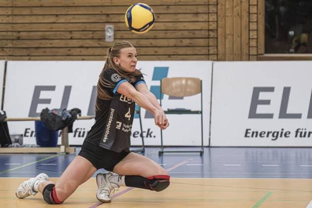 Volleyball Regionalliga in Gladbeck FOR EDITORIAL PURPOSES ONLY EDITORIAL USE ONLY p Hanna Bittner at the acceptance Volleyball Regionalliga TV Gladbeck MTV Köln on Saturday, February 01, 2025 in Gladbeck ¨ Germany NRW Gladbeck Copyright ChristophxWojtyczka Copyright: ChristophxWojtyczka doc7z6m2q5nybd173qff3i9 ,EDITORIAL USE ONLY Copyright: ChristophxWojtyczka