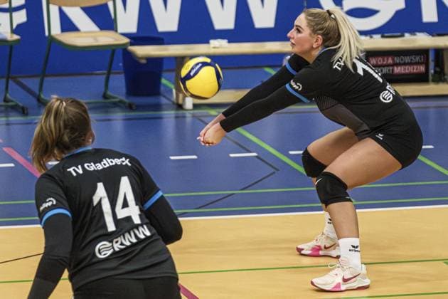 Volleyball Regionalliga in Gladbeck FOR EDITORIAL PURPOSES ONLY EDITORIAL USE ONLY p Ewa Borowiecka at the acceptance Volleyball Regionalliga TV Gladbeck MTV Köln on Saturday, February 01, 2025 in Gladbeck ¨ Germany NRW Gladbeck Copyright ChristophxWojtyczka Copyright: ChristophxWojtyczka doc7z6m2v2mcjk1hglj2ir5 ,EDITORIAL USE ONLY Copyright: ChristophxWojtyczka