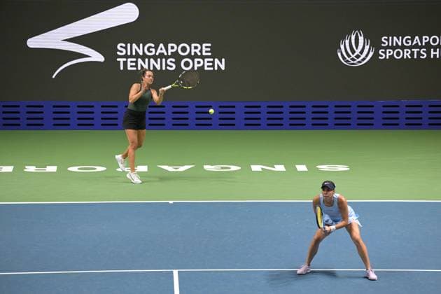 Tennis, WTA tournament in Singapore