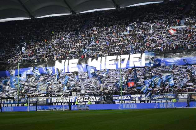GER 2 FBL,, Hamburger SV vs Hannover 96 02 02 2025, Volksparkstadion, Hamburg, GER 2 FBL, Hamburger SV vs Hannover 96 in the picture Feature HSV commemorates the liberation of Auschwitz 80 years ago nordphotoxGmbH xWitke nph00002