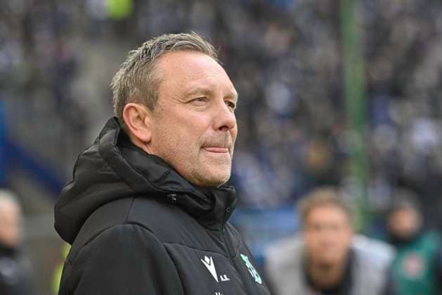 GER 2 FBL,, Hamburger SV vs Hannover 96 02 02 2025, Volksparkstadion, Hamburg, GER 2 FBL, Hamburger SV vs Hannover 96 in the picture Coach Andre Breitenreiter Hannover nordphotoxGmbH xWitke nph00002
