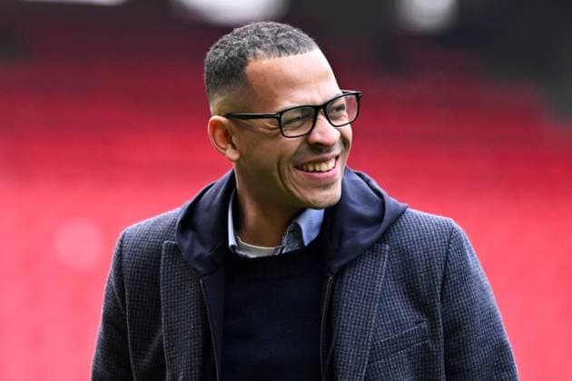 FOOTBALL : Rennes vs Strasbourg - Ligue 1 - 02 02 2025 Liam Rosenior ( coach Strasbourg ) during the Ligue 1 match between Stade Rennais FC and Racing Club de Strasbourg at Roazhon Park on February 02, 2025 in Rennes, France. ( Photo by Dante Badano PsnewZ ) - RennesFrance  Copyright: xDantexBadanox