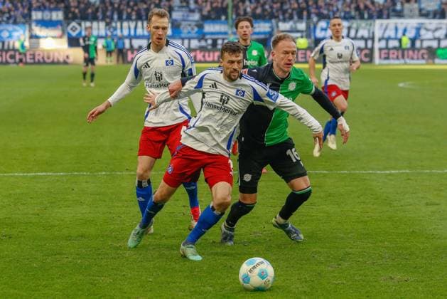Schonlau Sebastian Meffert Jonas HSV 16 Havard Nielsen Hannover Germany , Hamburg , Volksparkstadion , Football , 2 Bundesliga , Hamburger SV Hannover 96