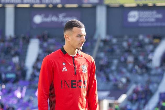 FOOTBALL : Toulouse FC VS OGC Nice - Ligue 1 McDonald s - 02 02 2025 TOULOUSE, FRANCE - FEBRUARY 02 - FOOTBALL : Badredine BOUANANI during the 20th Day of the Ligue 1 McDonald s : Toulouse FC VS OGC Nice at the TFC Stadium on February 02, 2025 in Toulouse, France  Copyright: x(PhotoxbyxSylvainxDionisio PsnewZ)x