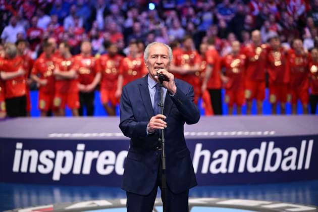 Oslo, Norway, 020225. Unity Arena. Croatia won the silver medal at the 2025 World Handball Championship. In the photo: the President of the IHF Hassan Moustafa. Photo: Ante Cizmic CROPIX Copyright: xxAntexCizmicx 0799274715st