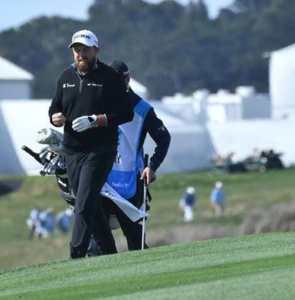 February 2, 2025, Pebble Beach, Ca, USA: Shane Lowry during the final round of the AT&T Pebble Beach Pro-Am 2025 at Pebble Beach Golf Links on February 02, 2025 in Pebble Beach, California. Photo: Casey Flanigan imageSPACE Pebble Beach USA - ZUMAi237 20250202_zsa_i237_021 Copyright: xFlanigan Imagespacex