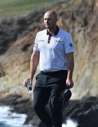 February 2, 2025, Pebble Beach, Ca, USA: Sepp Straka during the final round of the AT&T Pebble Beach Pro-Am 2025 at Pebble Beach Golf Links on February 02, 2025 in Pebble Beach, California. Photo: Casey Flanigan imageSPACE Pebble Beach USA - ZUMAi237 20250202_zsa_i237_024 Copyright: xFlanigan Imagespacex