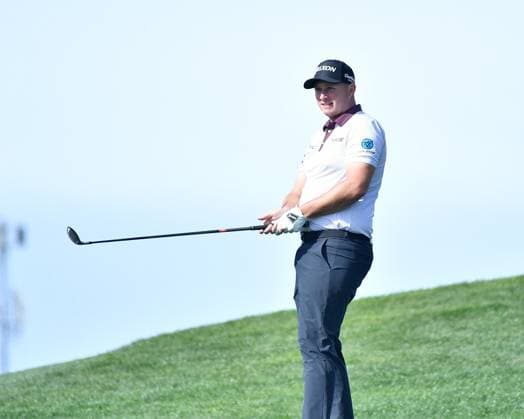 February 2, 2025, Pebble Beach, Ca, USA: Sepp Straka during the final round of the AT&T Pebble Beach Pro-Am 2025 at Pebble Beach Golf Links on February 02, 2025 in Pebble Beach, California. Photo: Casey Flanigan imageSPACE Pebble Beach USA - ZUMAi237 20250202_zsa_i237_027 Copyright: xFlanigan Imagespacex