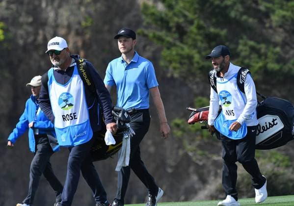 February 2, 2025, Pebble Beach, Ca, USA: Cameron Davis during the final round of the AT&T Pebble Beach Pro-Am 2025 at Pebble Beach Golf Links on February 02, 2025 in Pebble Beach, California. Photo: Casey Flanigan imageSPACE Pebble Beach USA - ZUMAi237 20250202_zsa_i237_137 Copyright: xFlanigan Imagespacex