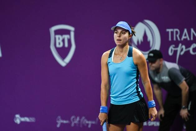 Transylvania Open 2025 - WTA, Tennis Damen 250 Tournament - Day 1 Viktoriya Tomova competes during the round of 32 of the Transylvania Open 2025, a WTA250 Tournament, at BT Arena in Cluj-Napoca, Romania, on February 3, 2025 Cluj-Napoca Romania  Copyright: xFlaviuxBuboix originalFilename:buboi-notitle250203_npXkl.jpg