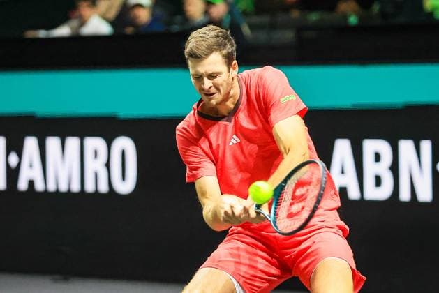 ROTTERDAM, 3-2-25, Sportpaleis Ahoy Rotterdam, ABN AMRO tennistoernooi 2025, Hubert Hurkacz ABN AMRO tennistoernooi 2025  x27695542x Copyright: