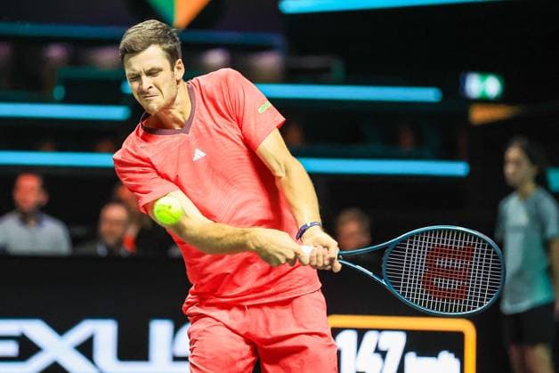 ROTTERDAM, 3-2-25, Sportpaleis Ahoy Rotterdam, ABN AMRO tennistoernooi 2025, Hubert Hurkacz ABN AMRO tennistoernooi 2025  x27695543x Copyright: