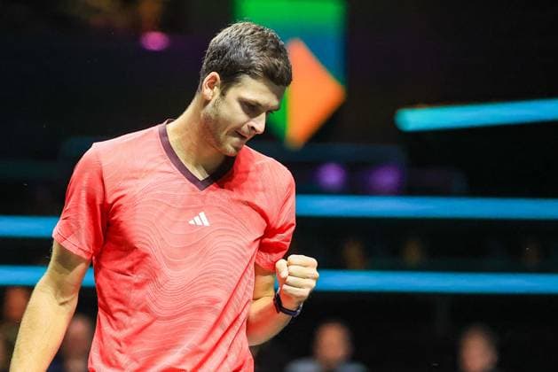 ROTTERDAM, 3-2-25, Sportpaleis Ahoy Rotterdam, ABN AMRO tennistoernooi 2025, Hubert Hurkacz ABN AMRO tennistoernooi 2025  x27695544x Copyright: