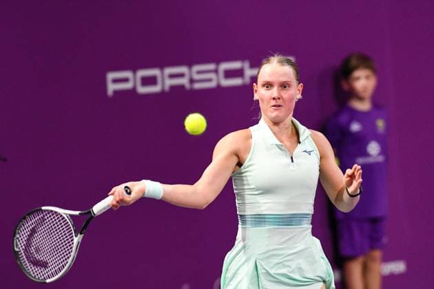 Transylvania Open 2025 - WTA, Tennis Damen 250 Tournament - Day 1 Suzan Lamens competes during the Round of 32 for the Transylvania Open WTA 250 in BT Arena, Cluj-Napoca, on February 3, 2025 Cluj-Napoca Romania  Copyright: xFlaviuxBuboix originalFilename:buboi-notitle250203_npOIb.jpg