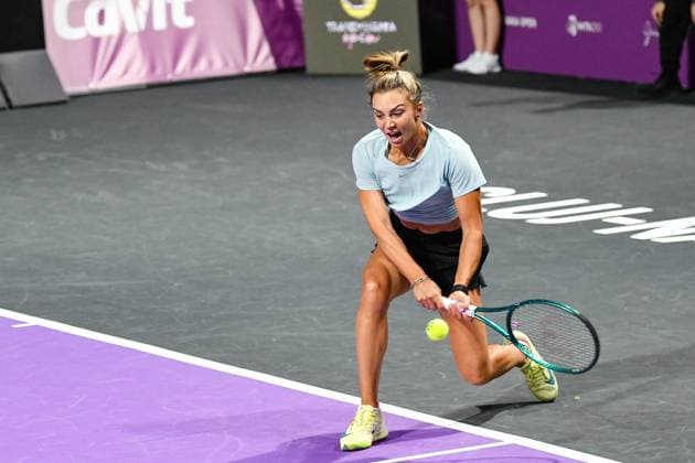 Transylvania Open 2025 - WTA, Tennis Damen 250 Tournament - Day 1 Jaqueline Cristian competes during the Round of 32 for the Transylvania Open WTA 250 in BT Arena, Cluj-Napoca, on February 3, 2025 Cluj-Napoca Romania  Copyright: xFlaviuxBuboix originalFilename:buboi-notitle250203_npVdd.jpg