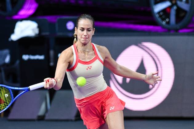 Transylvania Open 2025 - WTA, Tennis Damen 250 Tournament - Day 1 Anna Bondar competes during the Round of 32 for the Transylvania Open WTA 250 in BT Arena, Cluj-Napoca, on February 3, 2025 Cluj-Napoca Romania  Copyright: xFlaviuxBuboix originalFilename:buboi-notitle250203_npVrs.jpg