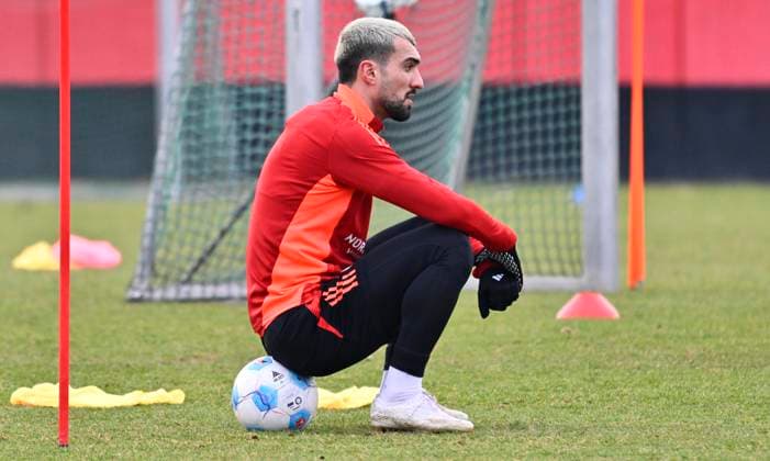 03.02.2025 - Fussball - 2. Fussball - Bundesliga - Saison 2024 2025 - 1. FC Nürnberg Nuernberg FCN ( Club ) - Training - Sportfoto Zink - xwoxzix - Mahir Emreli (30, 1. FC Nürnberg FCN ) *** 03 02 2025 Soccer 2 Soccer Bundesliga Season 2024 2025 1 FC Nürnberg Nuernberg FCN Club Training Sportfoto Zink xwoxzix Mahir Emreli 30, 1 FC Nürnberg FCN