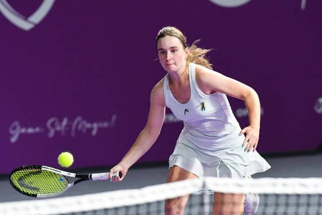 Transylvania Open 2025 - WTA, Tennis Damen 250 Tournament - Day 1 Daria Snigur competes during the Round of 32 for the Transylvania Open WTA 250 in BT Arena, Cluj-Napoca, on February 3, 2025 Cluj-Napoca Romania  Copyright: xFlaviuxBuboix originalFilename:buboi-notitle250203_npKvX.jpg