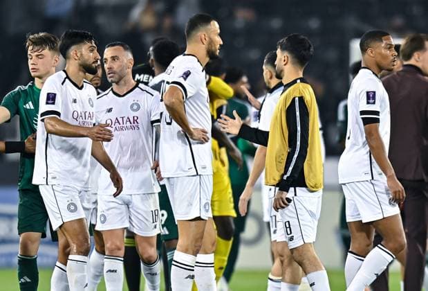 AFC CHAMPIONS LEAGUE ELITE, AL SADD SC (QTR) v AL AHLI SAUDI FC (KSA) Players of Al Sadd SC disappointed after lose the AFC Champions League elite west football match between Qatar s Al Sadd SC and Saudi Arabia s Al Ahli SFC at Jassim Bin Hamad Stadium in Doha, Qatar, on February 03, 2024. Copyright: xNAUSHADx