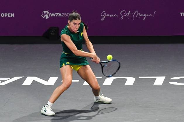 Transylvania Open 2025 - WTA, Tennis Damen 250 Tournament - Day 1 Sorana Cirstea competes during the round of 32 of the Transylvania Open 2025, a WTA250 Tournament, at BT Arena in Cluj-Napoca, Romania, on February 3, 2025 Cluj-Napoca Romania  Copyright: xFlaviuxBuboix originalFilename:buboi-notitle250203_npJvZ.jpg
