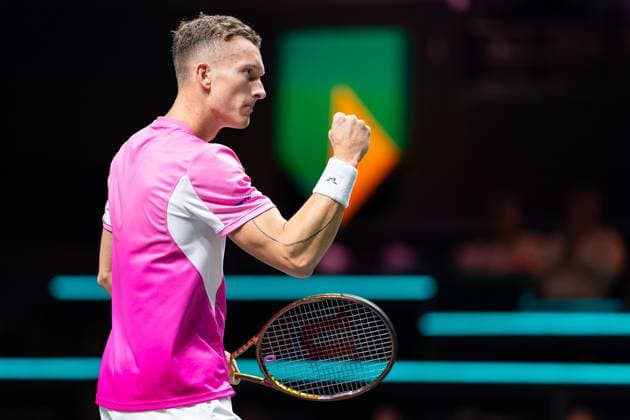 Tennis, ATP tournament in Rotterdam