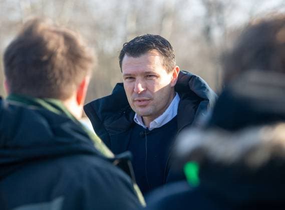 Football, Men, Season 2024 25, 2 Bundesliga, Hertha BSC, Training, Media round with sports director Benjamin Weber Hertha BSC , 04 02 2025, Copyright: xSebastianxRäppold MatthiasxKochx