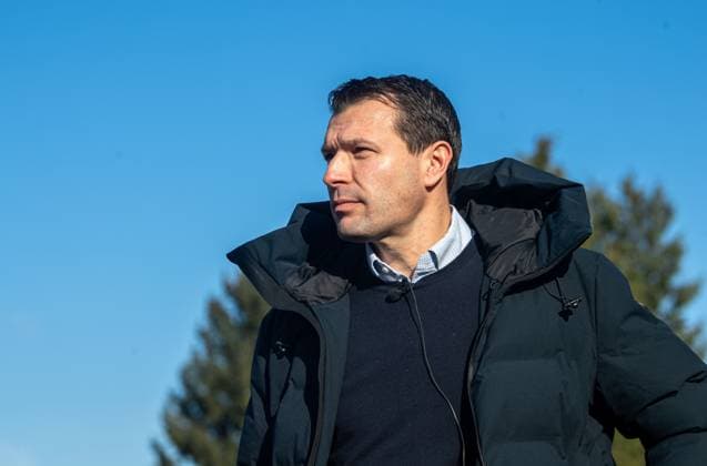 Soccer, Men, Season 2024 25, 2 Bundesliga, Hertha BSC, Training, Media round with sports director Benjamin Weber Hertha BSC , 04 02 2025, Copyright: xSebastianxRäppold MatthiasxKochx