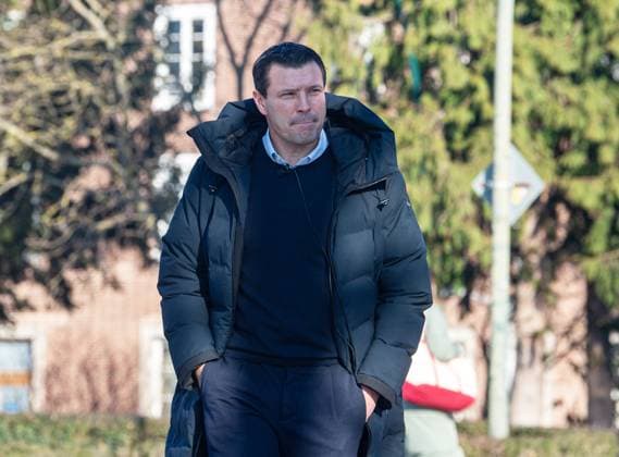 Fussball, Herren, Saison 2024 25, 2. Bundesliga, Hertha BSC, Training, Medienrunde mit Sportdirektor Benjamin Weber (Hertha BSC), 04.02. 2025, Copyright: xSebastianxRäppold MatthiasxKochx