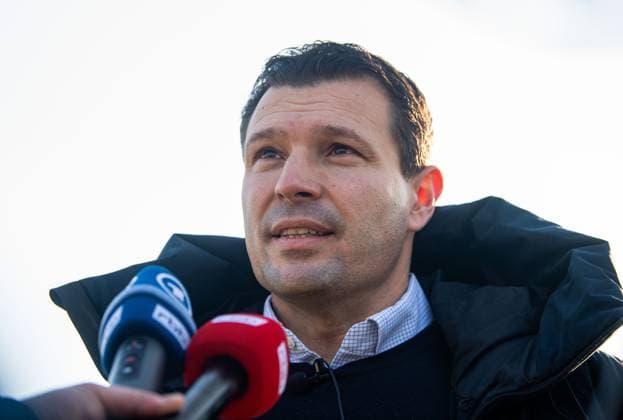 Fussball, Herren, Saison 2024 25, 2. Bundesliga, Hertha BSC, Training, Medienrunde mit Sportdirektor Benjamin Weber (Hertha BSC), 04.02. 2025, Copyright: xSebastianxRäppold MatthiasxKochx