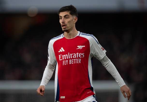 Football, FC Arsenal, Kai Havertz threatens to miss the season due to injury - Archive pictures