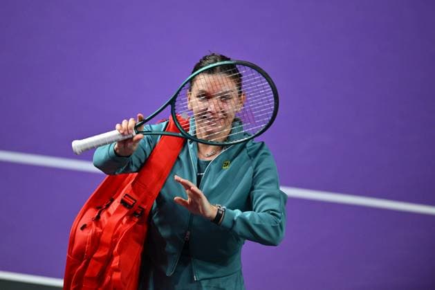 Simona Halep - Lucia Bronzetti, Transylvania Open 2025 Simona Halep of Romania competes against Lucia Bronzetti of Italy during the WTA, Tennis Damen Tour Transylvania Open singles match in Cluj Napoca, Romania, on February 4, 2025. Cluj-Napoca Romania  Copyright: xAlexxNicodimx originalFilename:nicodim-clujnapo250204_npyUk.jpg