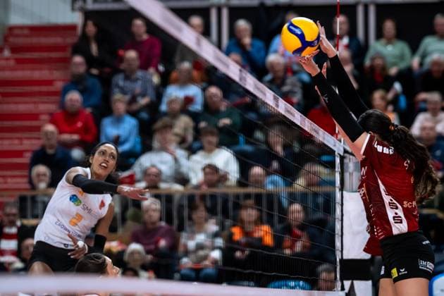 CEV Challenge Cup semi-final SC Potsdam Roma Volley 05 02 2025 CEV Challenge Cup SC Potsdam Roma Volley Copyright: xBEAUTIFULxSPORTS NicolxMarschallx