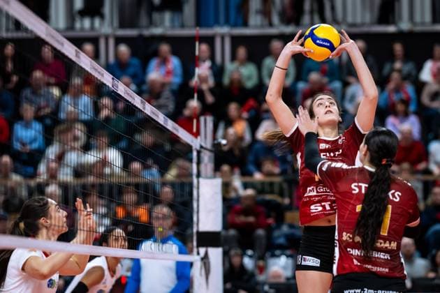 CEV Challenge Cup semi-final SC Potsdam Roma Volley 05 02 2025 CEV Challenge Cup SC Potsdam Roma Volley 18 SCP Andrea Tisma Copyright: xBEAUTIFULxSPORTS NicolxMarschallx