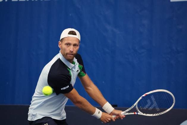 TENNIS : Play In Challenger Lille 2025 - ATP, Tennis Herren 125 Challenger Tour - 05 02 2025 Hugo GRENIER (France) au Play In Challenger Lille 2025, ATP 125 Challenger Tour, le 5 fÃ vrier 2025  Copyright: xLaurentxSANSONx xPsnewZx
