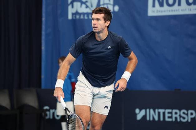 TENNIS : Play In Challenger Lille 2025 - ATP, Tennis Herren 125 Challenger Tour - 05 02 2025 Oleg PRIHODKO (Ukraine) au Play In Challenger Lille 2025, ATP 125 Challenger Tour, le 5 fÃ vrier 2025  Copyright: xLaurentxSANSONx xPsnewZx