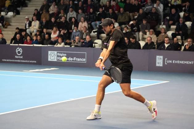 TENNIS : Play In Challenger Lille 2025 - ATP, Tennis Herren 125 Challenger Tour - 05 02 2025 Lucas POUILLE (France) au Play In Challenger Lille 2025, ATP 125 Challenger Tour, le 5 fÃ vrier 2025  Copyright: xLaurentxSANSONx xPsnewZx