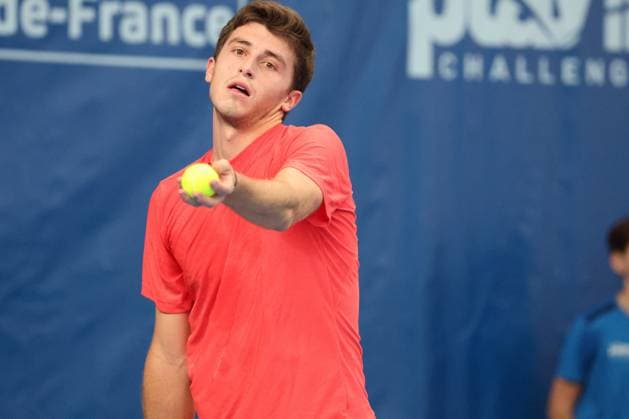 TENNIS : Play In Challenger Lille 2025 - ATP, Tennis Herren 125 Challenger Tour - 05 02 2025 Luca NARDI (Italie) au Play In Challenger Lille 2025, ATP 125 Challenger Tour, le 5 fÃ vrier 2025  Copyright: xLaurentxSANSONx xPsnewZx