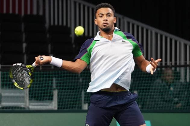 TENNIS - ABN AMRO OPEN 2025 Arthur Fils of France during the ABN AMRO Open 2025, ATP, Tennis Herren 500 Tennis 8eme finale event on 6 February 2025 in Rotterdam, Netherlands - Photo Laurent Lairys PsnewZ RotterdamNetherlands  Copyright: xLaurentxLairysx