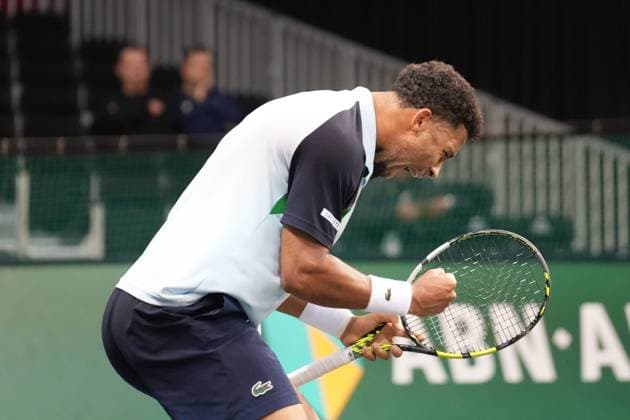 TENNIS - ABN AMRO OPEN 2025 Laurent Lairys MAXPPP - Arthur Fils of France during the ABN AMRO Open 2025, ATP, Tennis Herren 500 Tennis 8eme finale event on 6 February 2025 in Rotterdam, Netherlands - Photo Laurent Lairys MAXPPP Rotterdam Netherlands  Copyright: xMAXPPPxLaurentxLairysx LLR202502068443 LLR202502068443