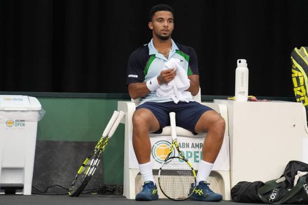 TENNIS - ABN AMRO OPEN 2025 Laurent Lairys MAXPPP - Arthur Fils of France during the ABN AMRO Open 2025, ATP, Tennis Herren 500 Tennis 8eme finale event on 6 February 2025 in Rotterdam, Netherlands - Photo Laurent Lairys MAXPPP Rotterdam Netherlands  Copyright: xMAXPPPxLaurentxLairysx LLR202502068464 LLR202502068464