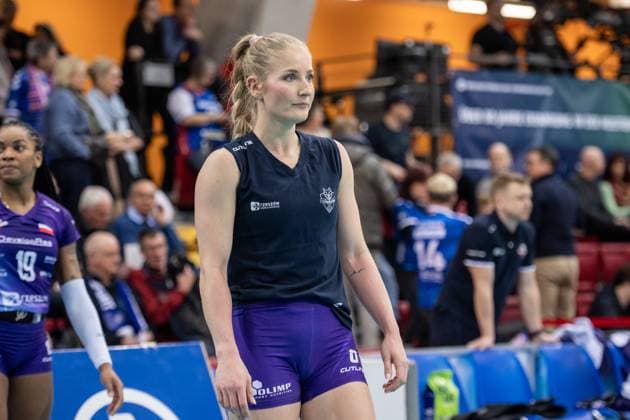 Marrit Jasper KS DevelopRes Rzeszow, 06 GER, Allianz MTV Stuttgart vs KS DevelopRes Rzeszow, Volleyball, CEV Volleyball Champions League, Volleyball CL, VCL, Final round, round of 16, 2024 2025 season, 06 02 2025 GER, Allianz MTV Stuttgart vs KS DevelopRes Rzeszow, Volleyball, CEV Volleyball Champions League, Volleyball CL, VCL, Final round, round of 16, 2024 2025 season, 06 02 2025 Stuttgart Copyright: xSandyxDinkelackerx EP_SDR